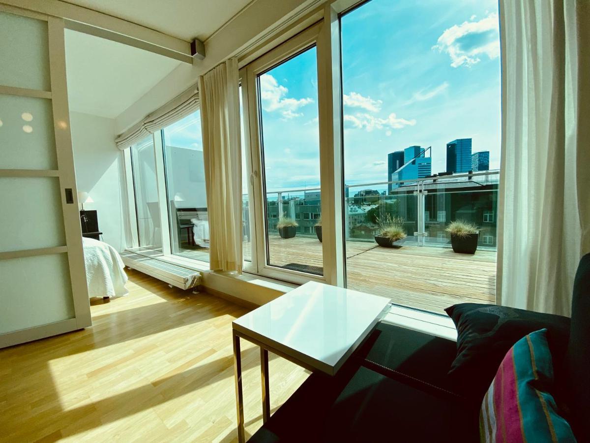 公寓 Heart With A Sunny Rooftop Terrace 塔林